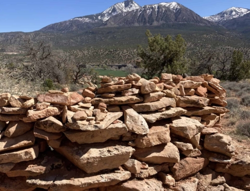 Sleeping Ute Mountain – Hitchhiking down time